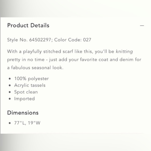 Anthropologie - Super Soft Orange Blanket Scarf NWT - Picture 8 of 9